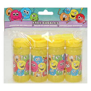 Duckiez bellenblaas lachgezicht, 4x50ml