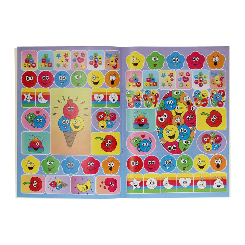Afbeelding laden in galerijviewer, Duckiez kleurboek met stickervel lachgezicht
