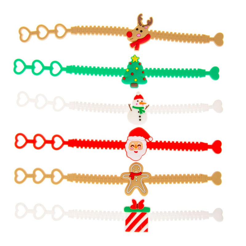 Afbeelding laden in galerijviewer, Duckiez armbandjes kerst, set van 12
