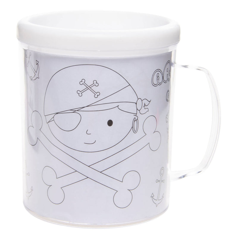 Afbeelding laden in galerijviewer, Duckiez kleur je eigen beker piraat
