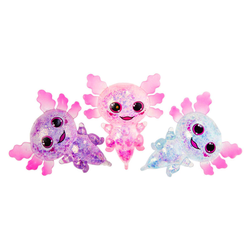 Afbeelding laden in galerijviewer, Duckiez squeeze dier axolotl transparant

