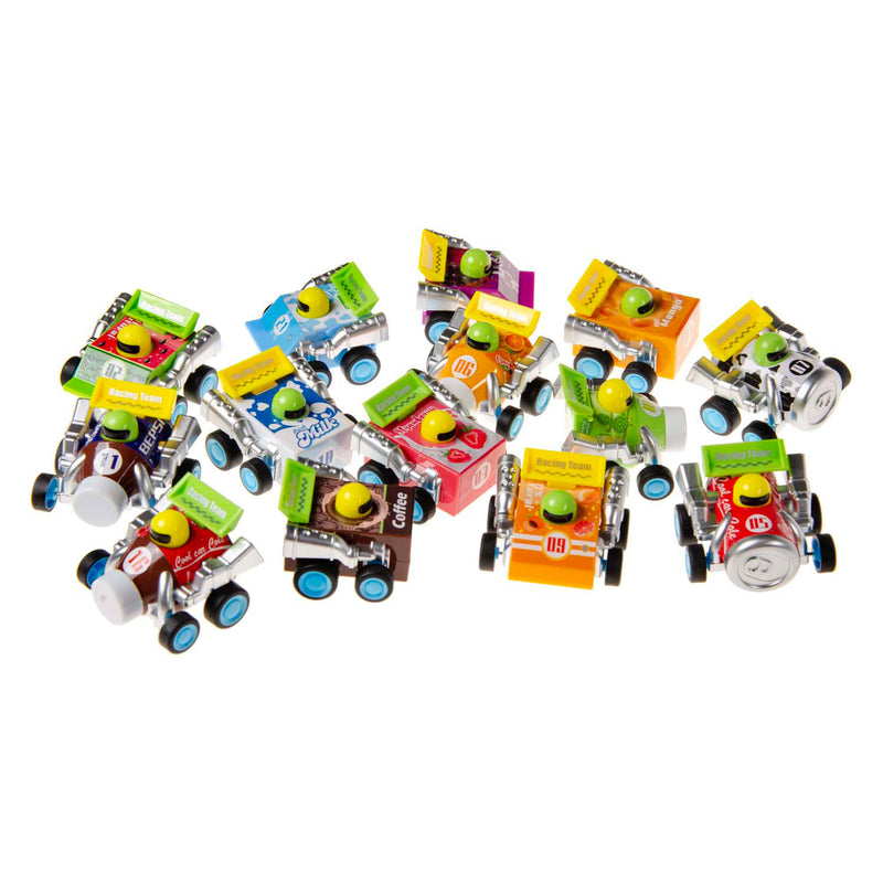 Afbeelding laden in galerijviewer, Duckiez pull back raceauto kleur
