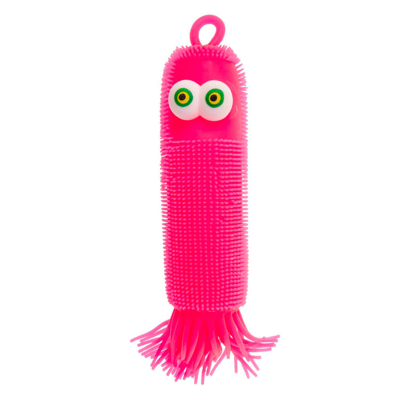 Afbeelding laden in galerijviewer, Duckiez pufferbal octopus met ogen, 22cm
