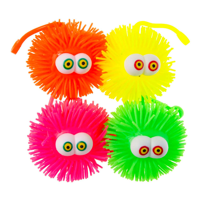 Afbeelding laden in galerijviewer, Duckiez pufferbal met ogen, 10cm
