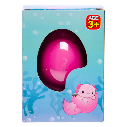 Duckiez groeiend ei axolotl