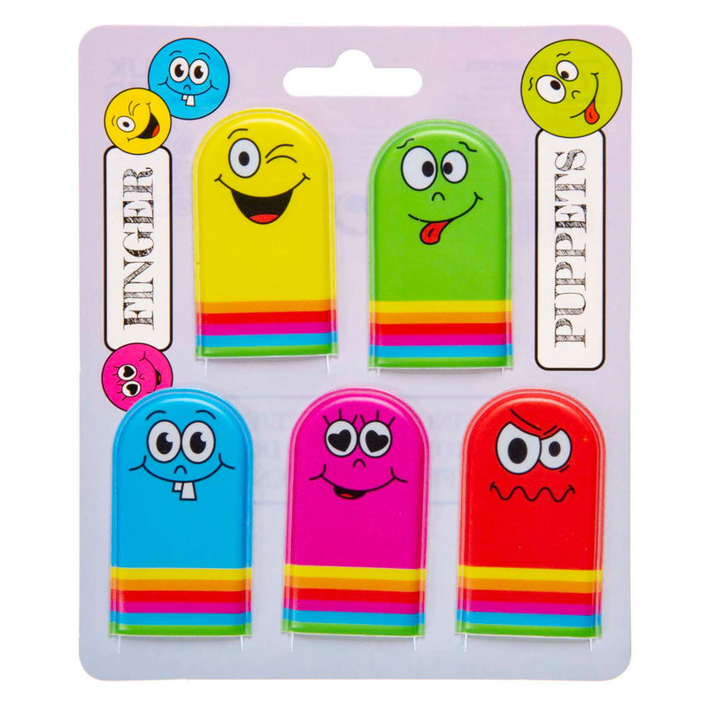 Afbeelding laden in galerijviewer, Duckiez vingerpoppetjes gezichtjes, 5st.
