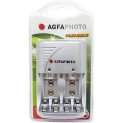 Batterijoplader agfaphoto 140849959 grijs