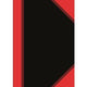 Schrijfblok bantex 100302815 rood paperback
