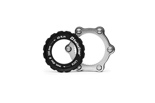 Swissstop adapter centerlock max 220 mm diameter
