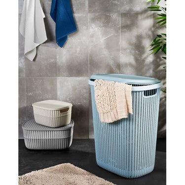 Keeeper wasbox arne blauw 57l