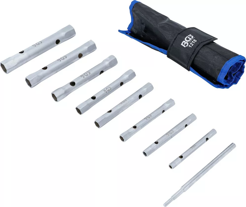 Afbeelding laden in galerijviewer, Bgs technic socket wrench set sw 6 x 7 - 20 x 22 mm 9 pcs.
