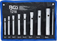 Bgs technic socket wrench set sw 6 x 7 - 20 x 22 mm 9 pcs.