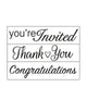 Darice • embossing sjabloon spreuken ll