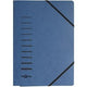 Sorteermap pagna blauw a4