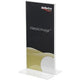 Bordhouder deflecto transparant 21.5 cm