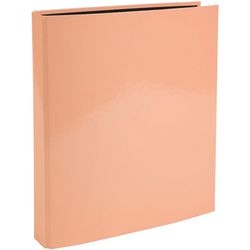 Ringband exacompta aquarel 51567e karton bedekt met pellic pap koraal