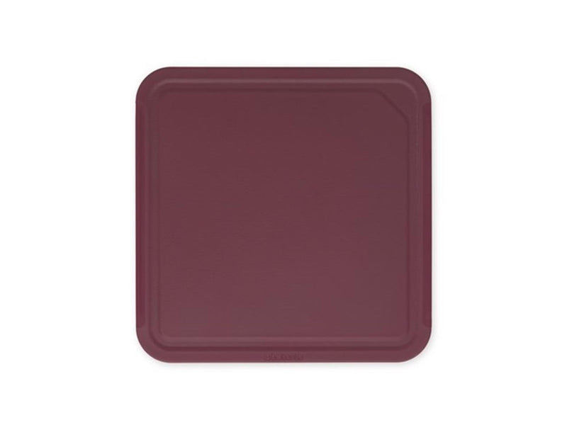 Afbeelding laden in galerijviewer, Brabantia tasty+ snijplank 25x0.8x25 cm aubergine rood
