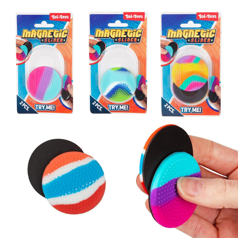 Afbeelding laden in galerijviewer, Toi-toys magnetische schijven fidgetslider
