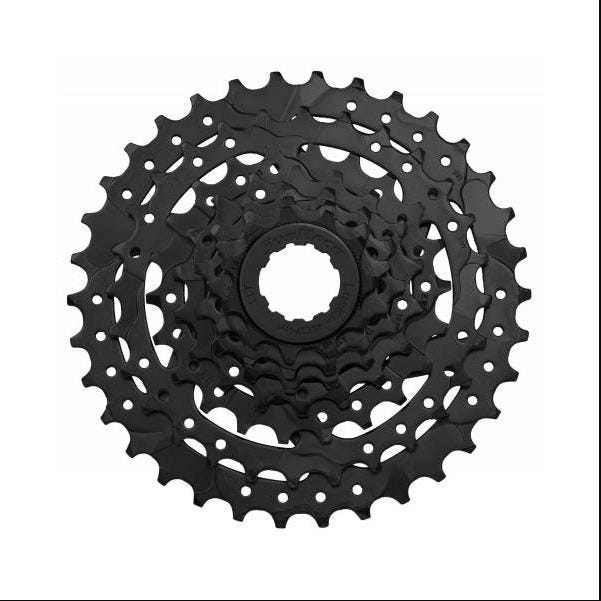 Afbeelding laden in galerijviewer, Sunrace cassette csm40 7-speed casette 11-34t zwart
