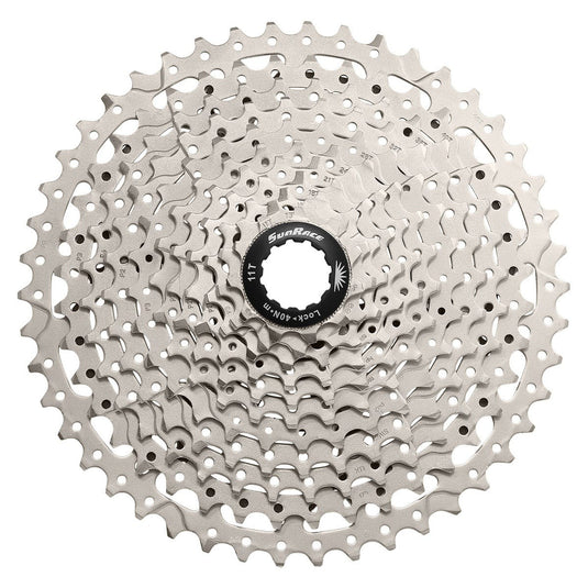 SunRace csms8 cassette 11 speed 11-40t. zilver in box