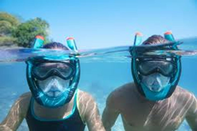 Afbeelding laden in galerijviewer, Bestway hydro-pro flowtech snorkel masker s m
