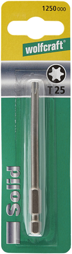 Afbeelding laden in galerijviewer, Wolfcraft schroefbit solid | tx25 | 89 mm | 1 stuk - 1250000
