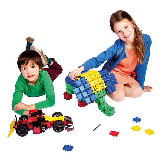 Clics rolbox bouwblokken - bouwset 15in1