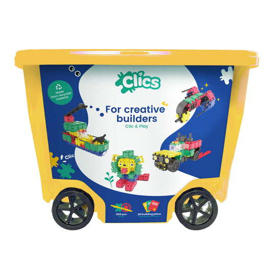 Clics rolbox bouwblokken, 20in1