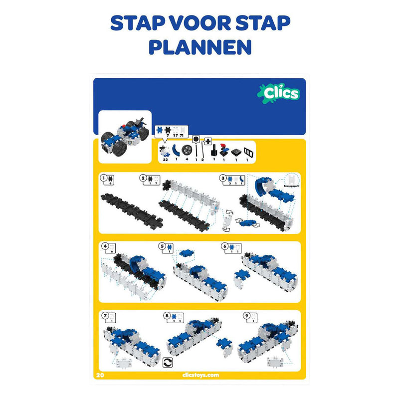 Afbeelding laden in galerijviewer, Clics bouwboek - 32 bouwplannen
