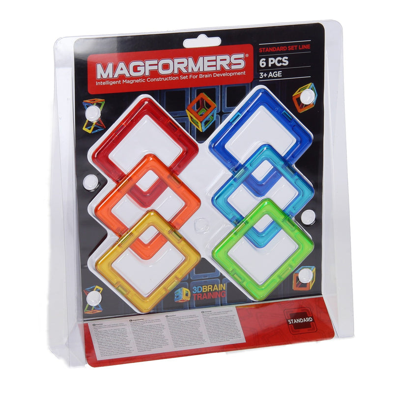 Afbeelding laden in galerijviewer, Magformers set vierkant, 6dlg.
