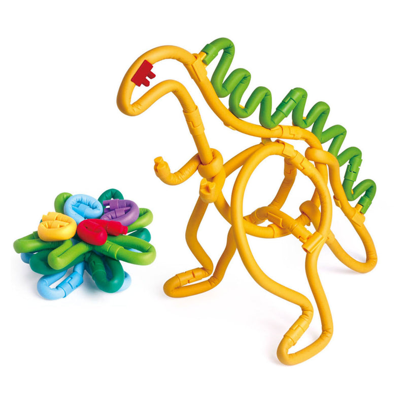Afbeelding laden in galerijviewer, Clics Spaghetteez 3D Art Flexibele Bouwstaafjes, 100dlg.
