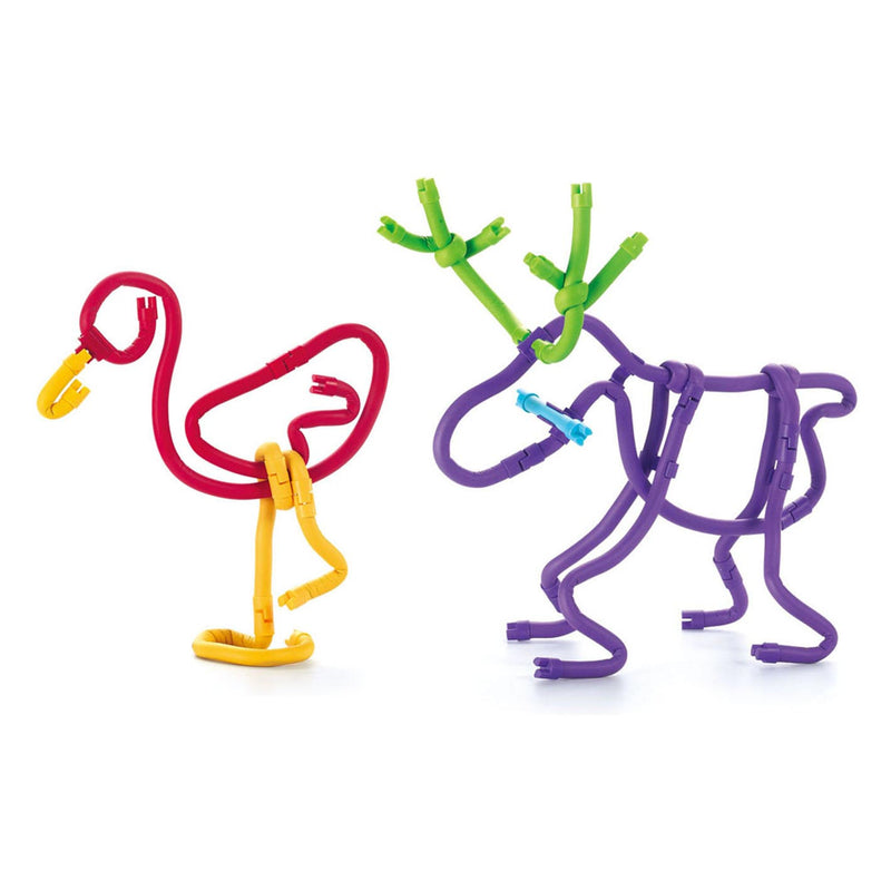 Afbeelding laden in galerijviewer, Clics spaghetteez 3d art flexibele bouwstaafjes, 160dlg.
