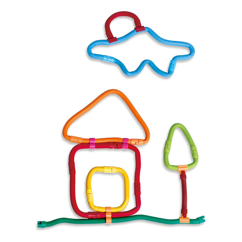Afbeelding laden in galerijviewer, Clics spaghetteez 3d art flexibele bouwstaafjes, 160dlg.

