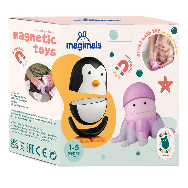 Afbeelding laden in galerijviewer, Clics magimals wibly wobly sealife magnetisch speelgoed
