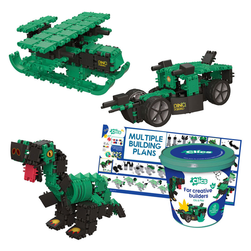 Afbeelding laden in galerijviewer, Clics bouwblokken dino world
