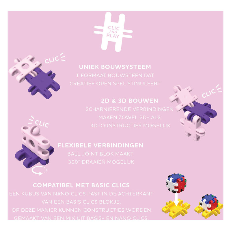 Afbeelding laden in galerijviewer, Clics nano - fantasy builders, 250dlg.
