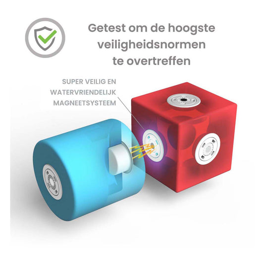 Blockaroo magnetische foam blokken, 60dlg.