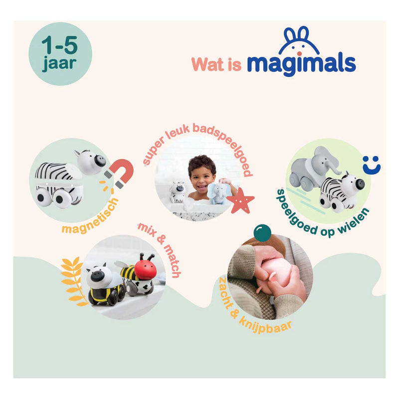 Afbeelding laden in galerijviewer, Clics magimals wheely safari box - 6dlg.
