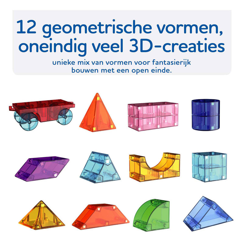 Afbeelding laden in galerijviewer, Clics cubixx magnetische bouwspeelgoed - 64dlg.

