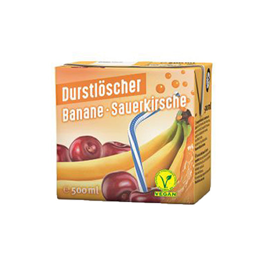 Durstloscher banane sauerkirsche (12x 50cl)
