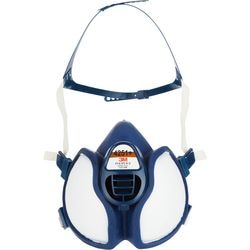 3m mondmasker met geã¯ntegreerde filters, herbruikbaar, biedt a1p2 ademhalingsbescherming