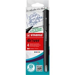 Stabilo dr!ver medium fineliners - 4dlg.