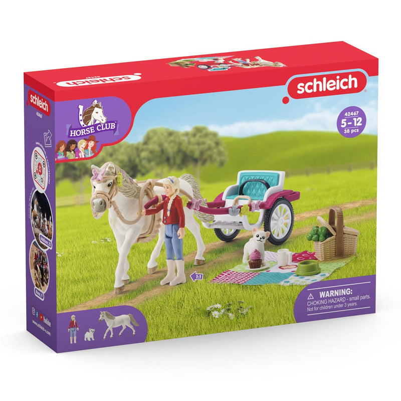 Afbeelding laden in galerijviewer, Schleich horse club koets voor de grote paardenshow 42467
