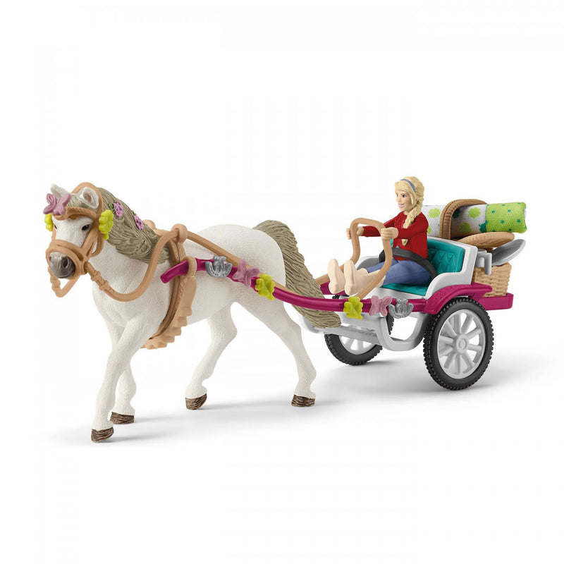 Afbeelding laden in galerijviewer, Schleich horse club koets voor de grote paardenshow 42467
