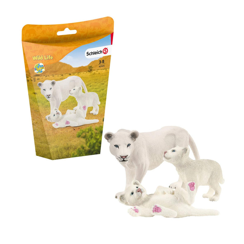 Afbeelding laden in galerijviewer, Schleich wild life moederleeuw met welpjes 42505

