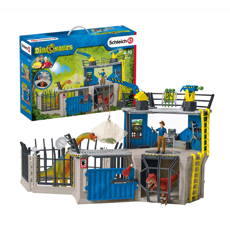 Afbeelding laden in galerijviewer, Schleich dinosaurs groot dino onderzoeksstation 41462
