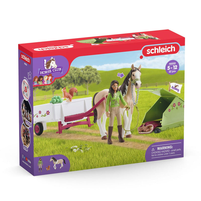 Afbeelding laden in galerijviewer, Schleich horse club sarah's kampeeruitstapje 42533
