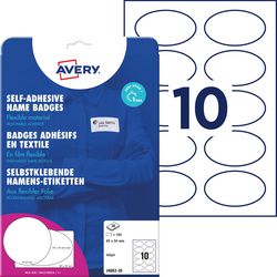 Avery naambadge-etiketten zweckform j4882-20