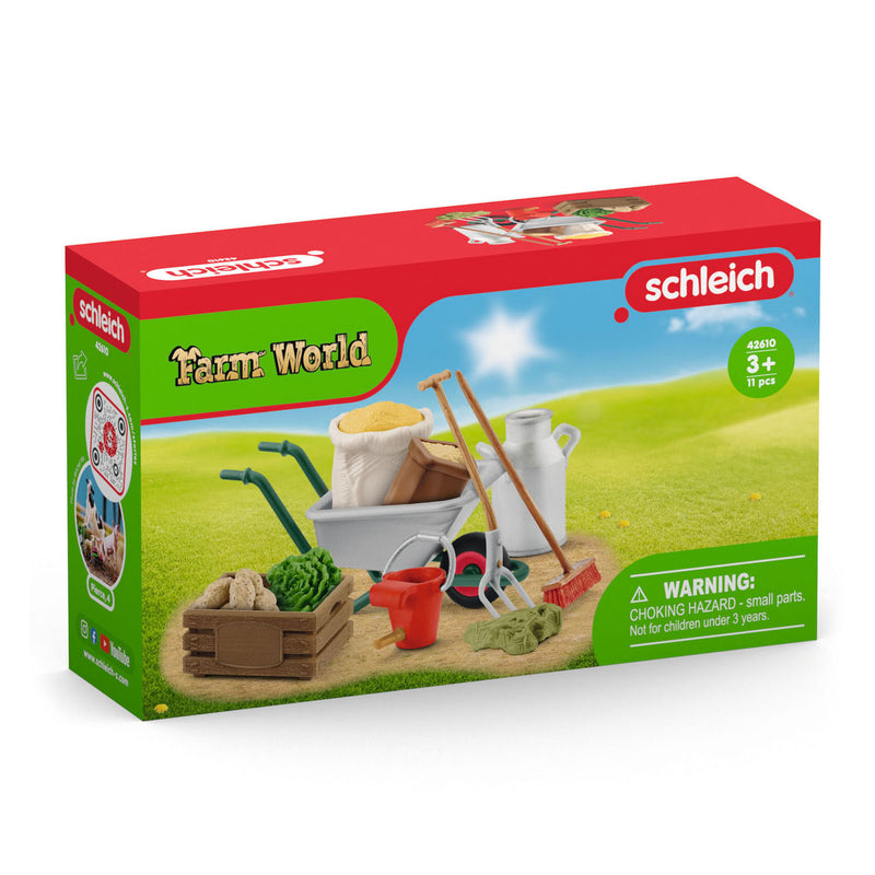 Afbeelding laden in galerijviewer, Schleich farm world accessoires voor in de stal 42610
