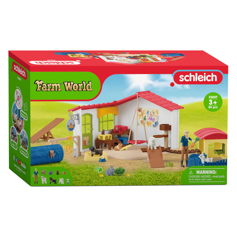 Afbeelding laden in galerijviewer, Schleich farm world dierenhotel 42607
